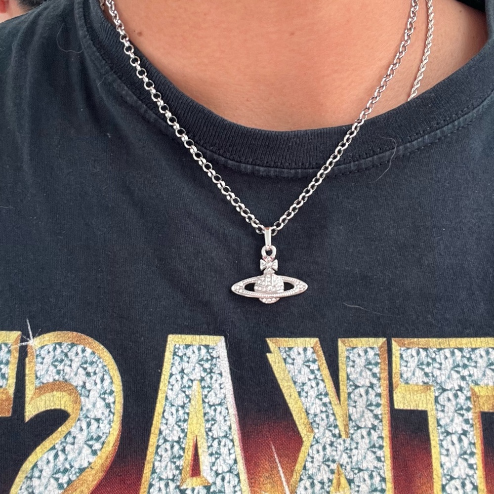 Vivienne Westwood Heart and Wings Necklace